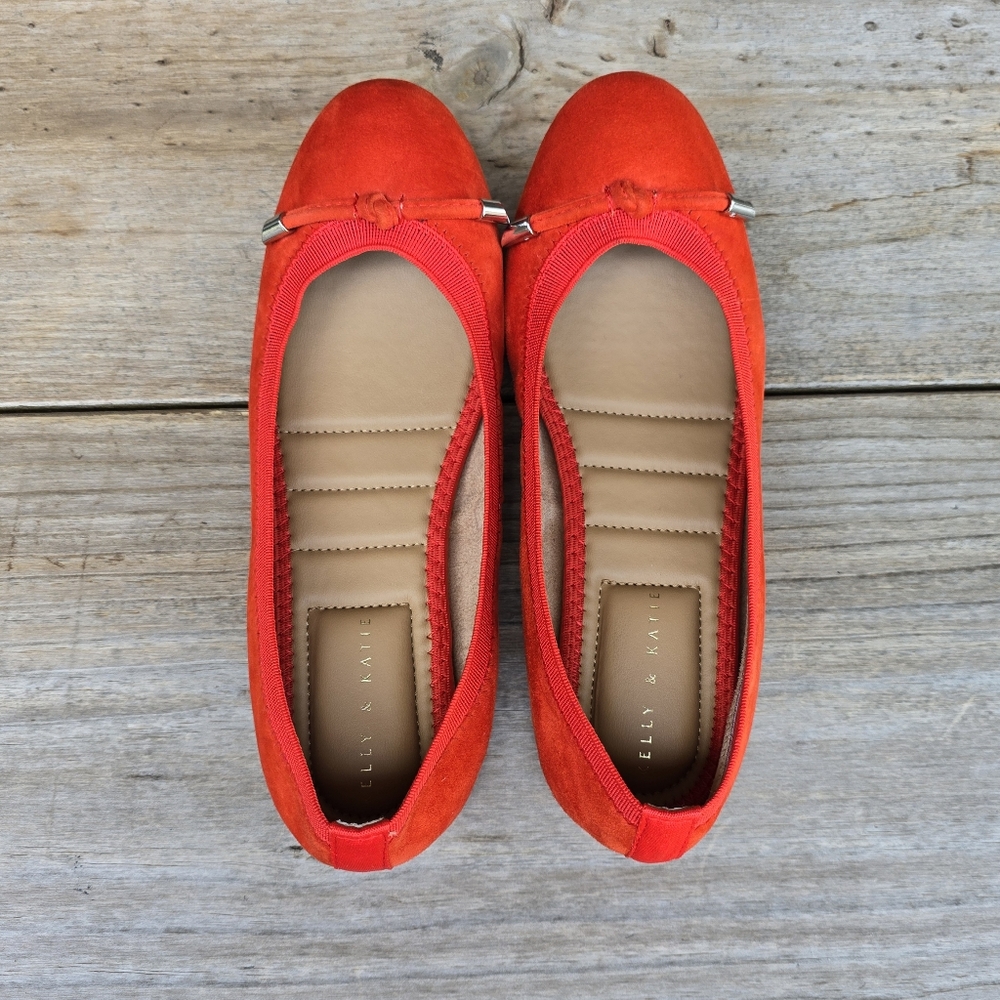 Kelly & Katie NEW Perri Modern Feminine Minimalist Comfort Ballet Flats  7M - Picture 11 of 16